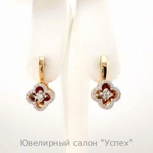 Серьги с бриллиантами