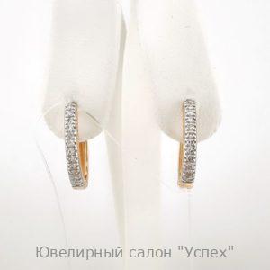 Серьги с бриллиантами