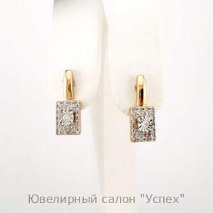 Серьги с бриллиантами
