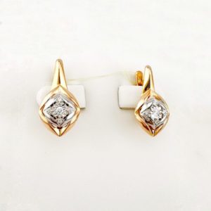 Серьги с бриллиантами