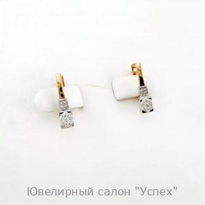 Серьги с бриллиантами