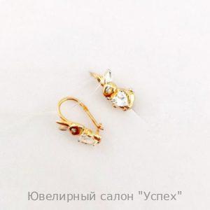 Серьги детские