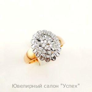 Кольцо с бриллиантами
