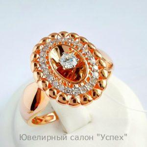 Кольцо с бриллиантами