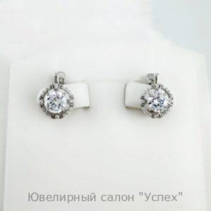 Серьги серебряные