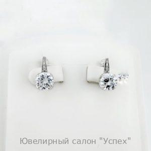 Серьги серебряные