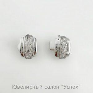 Серьги серебряные