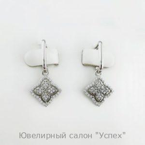 Серьги серебряные