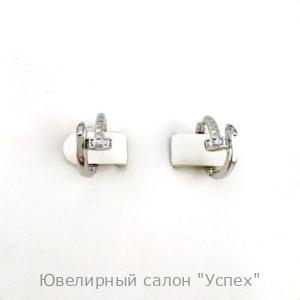 Серьги серебряные