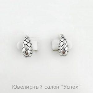 Серьги серебряные