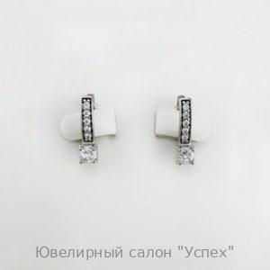 Серьги серебряные