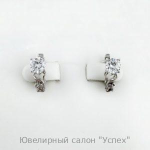 Серьги серебряные