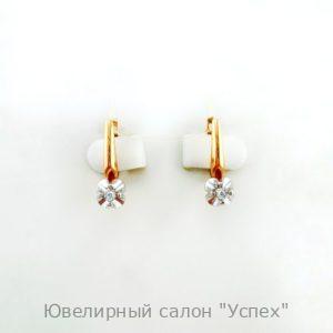 Серьги с бриллиантами