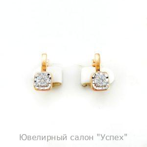 Серьги с бриллиантами