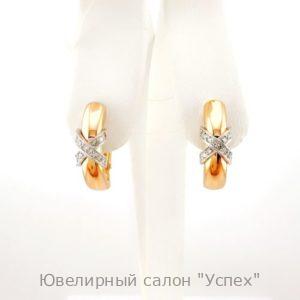 Серьги с бриллиантами