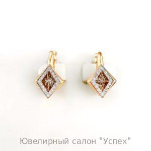 Серьги с бриллиантами