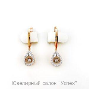Серьги с бриллиантами