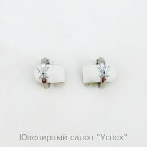 Серьги серебряные