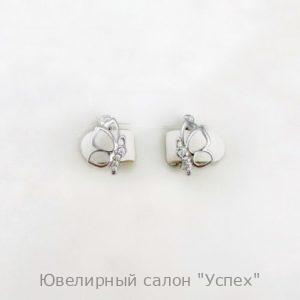 Серьги серебряные