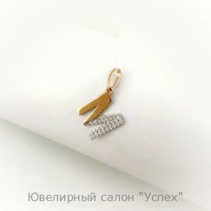 Подвеска буква "М"