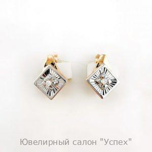 Серьги с бриллиантами