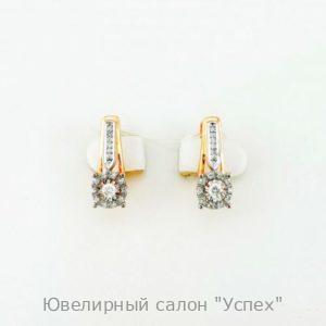 Серьги с бриллиантами
