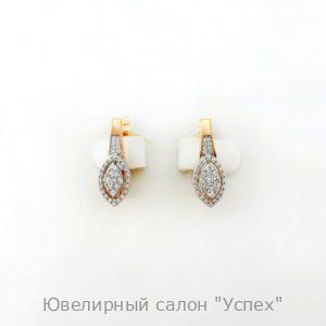 Серьги с бриллиантами