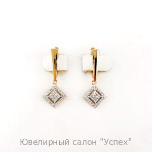 Серьги с бриллиантами