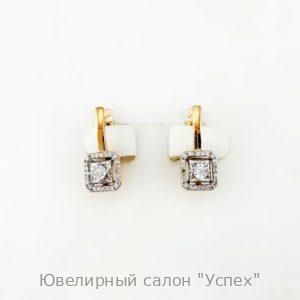 Серьги с бриллиантами