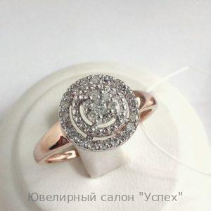 Кольцо  с бриллиантами