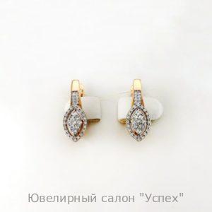 Серьги с бриллиантами