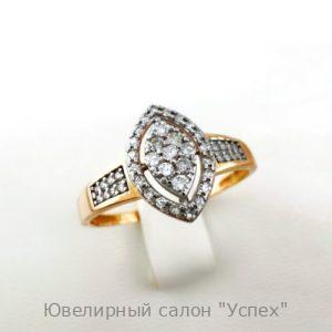 Кольцо с бриллиантами