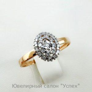 Кольцо с бриллиантами