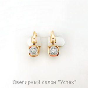 Серьги с бриллиантами