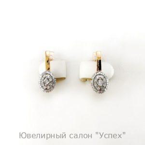 Серьги с бриллиантами